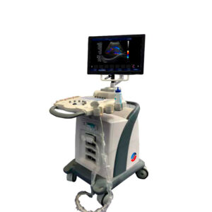 Farbdoppler Ultraschallwagen mit Rollen 3D Modell YG1012