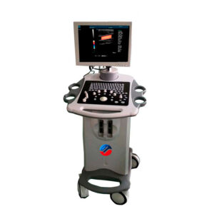 Tragbarer Ultraschallscanner mit Wagen, Farbdoppler-Ultraschallgerät YG1016